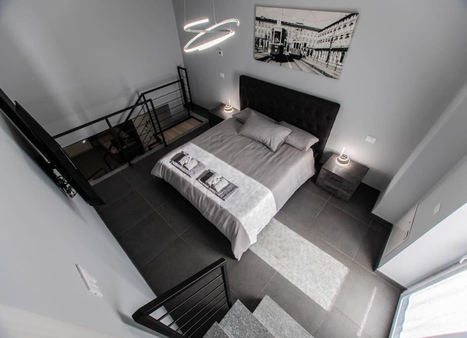 Modern Loft Center Of Turin + Jacuzzi 30M Metro Apartman Collegno Kültér fotó